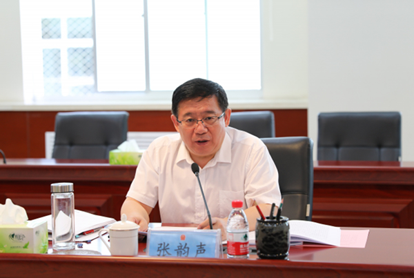自治区党委常委政法委书记张韵声调研宁夏法院工作